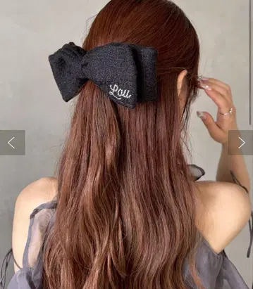 one after another NICE CLAUP 빅 리본 머리핀