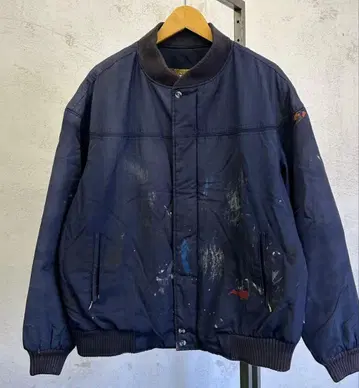 80s 더비 오브 샌프란시스코 더비 자켓 네이비