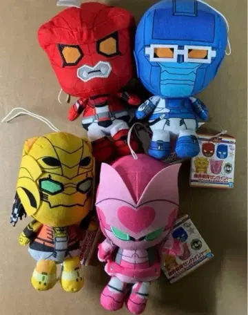 기계전대 젠카이저 코로트 만마루쨩 봉제 인형 전 4종 세트