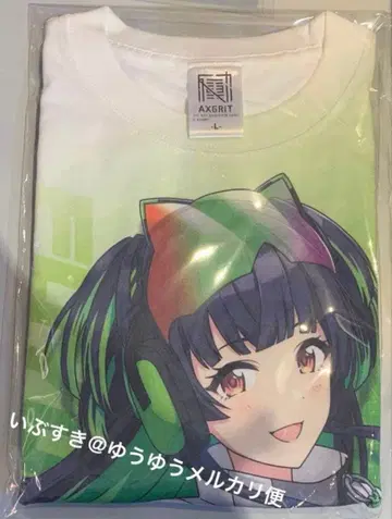 마유즈미 후유코 T셔츠 L사이즈 TSUTAYA AXGRIT 샤니마스