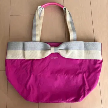 kate spade 리본 토트백 핑크