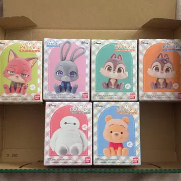 모후큥 앉아 인형 전종 세트