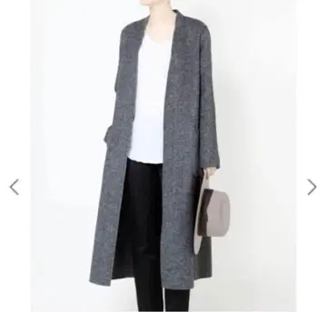 스터링 루어 코트 롱 코트 노카라 STUNNING LURE