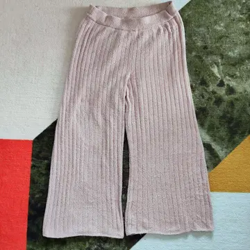 gelato pique 리브 편직 룸웨어 프리 사이즈 핑크