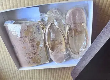 꽃무늬 핑크 일본 의류용 백과 조리 세트