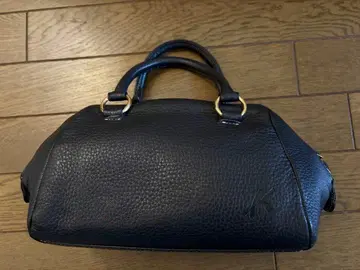 키타무라 2way 숄더 핸드백 네이비