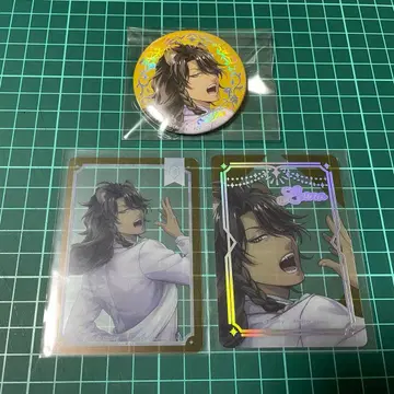 트위스테 레오나 플라티나 자켓 캔뱃지 클리어 카드