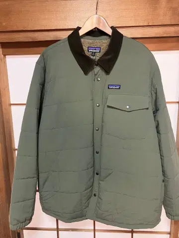 patagonia 퀼팅 자켓 XXL 올리브 그린 이스마스