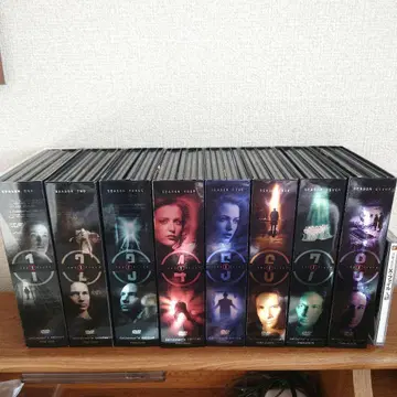 X파일 DVD 컬렉터즈 에디션 1~8+입식 세트 일본 국내반