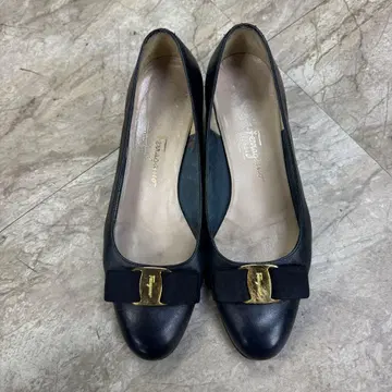 페라가모 펌프스 플랫슈즈 바라 가죽