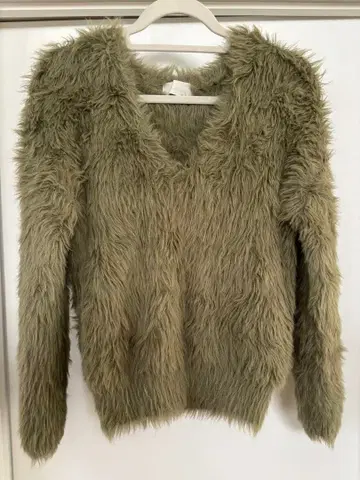 프레임워크 FRAMeWORK 샤기 니트 풀오버 스웨터