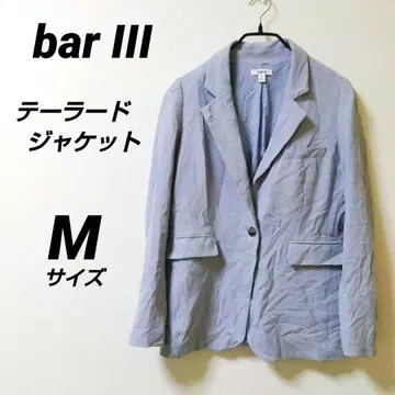 bar III 옅은 파랑 테일러드 자켓 M