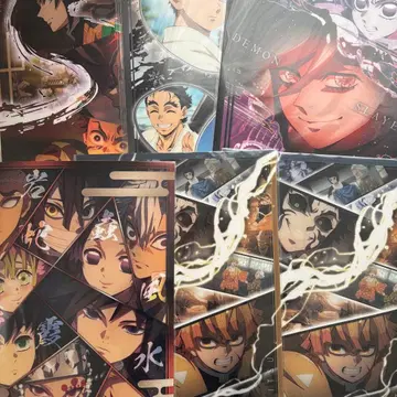 귀멸의 칼날 제일복권 언니의 원수 클리어 포스터 세미 컴프 세트