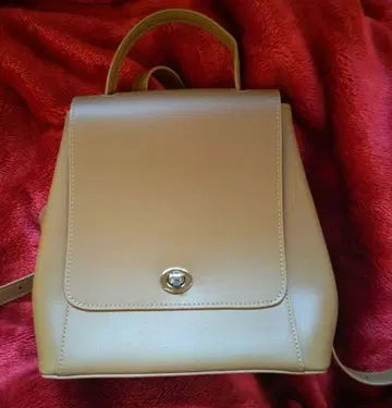 베이지 x 백팩 가죽