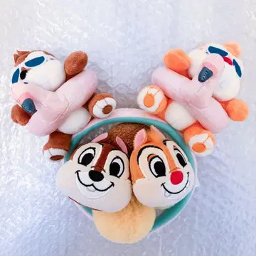 SUNNY SUNNY Summer 칩과 데일 머리띠 스크런치