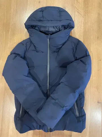 UNIQLO 심리스 다운 파카 네이비