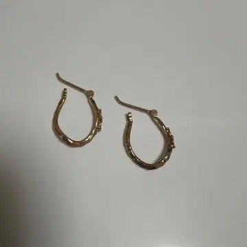 아가트 후프 귀걸이