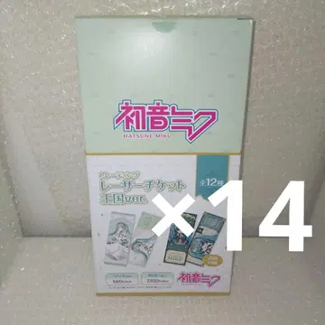 3 하츠네 미쿠 2024 트레이딩 가죽 티켓 왕국ver. 총 12종