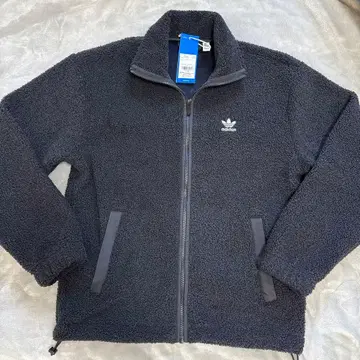 adidas 플리스 자켓 블랙 택 포함 새상품