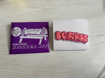 BE:FIRST 팬미팅 굿즈 모코모코 자수 스티커