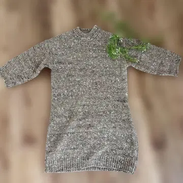 새상품 ESTNATION 멀티 컬러 터틀 니트