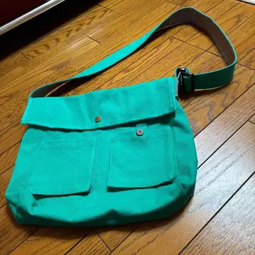 러그마트 터콰이즈 숄더백 2포켓