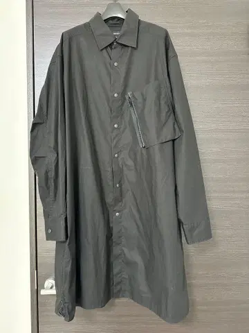 Y-3 블랙 긴팔 셔츠