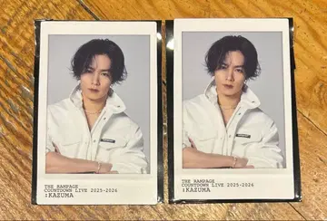 카와무라 카즈마 란페 포토 카드 포토카 노멀 시크레 2장 세트