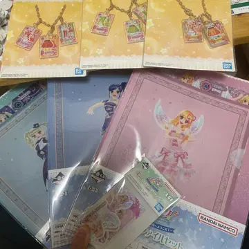 BANDAI NAMCO 캐릭터 키링 4개 세트