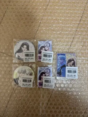 미개봉 새상품 제국 제일의 악녀에게 빠져버렸습니다! 아크릴 스탠드 캔뱃지