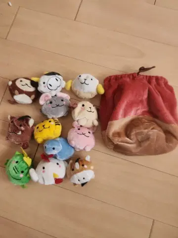 귀여운 십이지신 오테다마