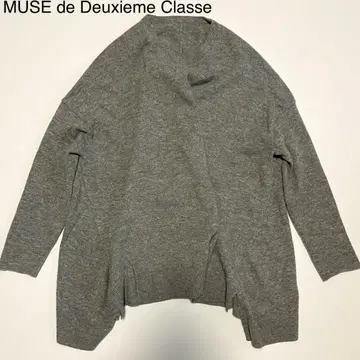[뮤즈 드 즈이엠 클래스] 니트 스웨터 그레이 울 캐시미어