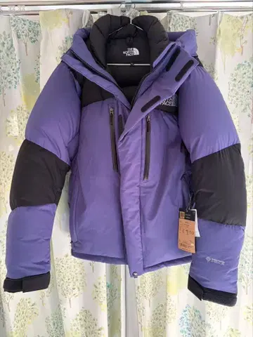 THE NORTH FACE 보라색 다운 자켓