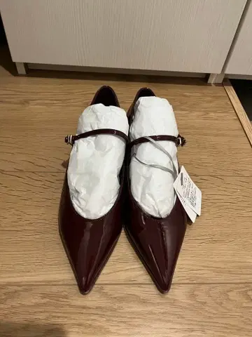 SNIDEL 메리제인 스트랩 펌프스