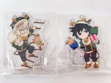 귀멸의 칼날 아크릴 스탠드 크리스마스 사네미 기유