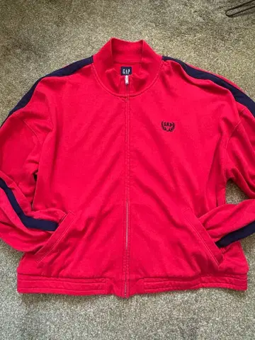 GAP 레드 집업 자켓 XL