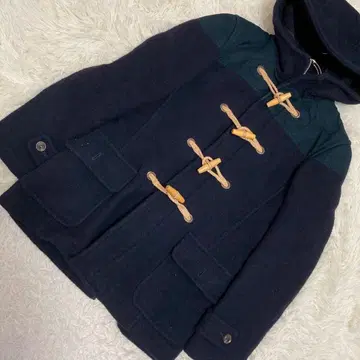 LONDON TRADITION 더플 코트 네이비 M