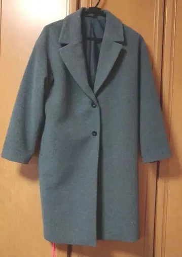 GU 그레이 체스터 코트 S 사이즈