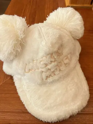 TDL 미키 귀 캡 화이트