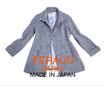 새상품급 FERAUD 롱 코트 일본제 루이 페로 페로 여성용