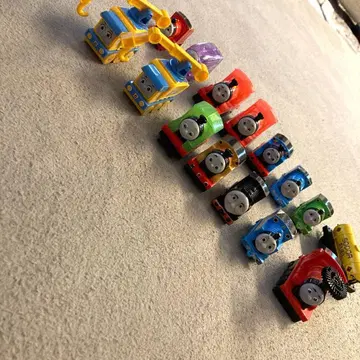 토마스 친구들 집합!! 15체!! 토마스, 제임스, 고든 외.