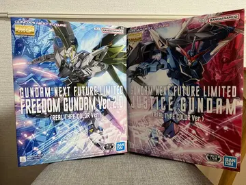 프리덤 저스티스 건담 MG 리얼 타입 컬러 세트 미조립