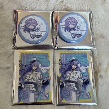 Dytica 산리오 콜라보 별빛 쇼 포토 카드 캔뱃지