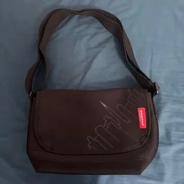 맨하탄 포티지 숄더백 블랙