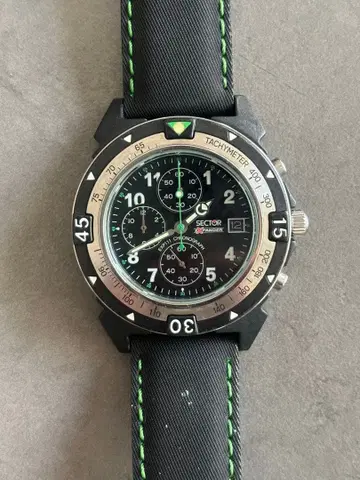 SECTOR EXPANDER 크로노그래프 손목시계