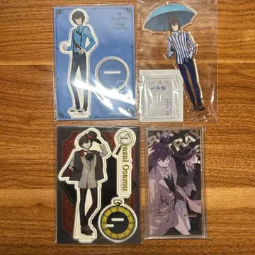 다자이 오사무 아크릴 스탠드 4점 세트