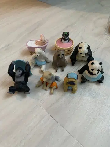 동물 가챠 묶음 판매 목욕탕 사우나