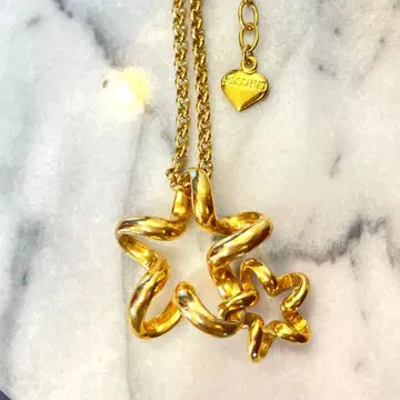 새상품급 Vintage MOSCHINO 목걸이