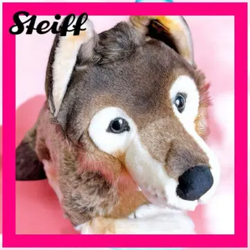 대특가 슈타이프 정품 늑대 스노리 봉제 인형 레어 40cm