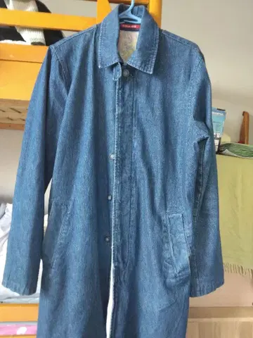 올리브 청바지 코트